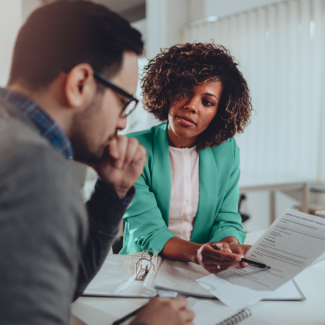 Business owner and financial advisor